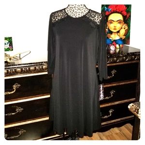 Nina Leonard Black Dress